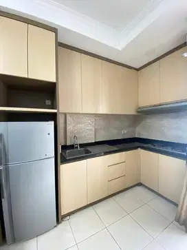 3 kamar jadi 2 kamar tidur,furnish bagus lt rendah Apt.Mediterania 2