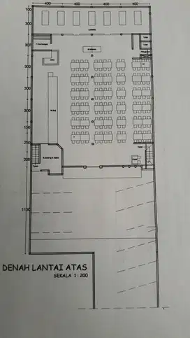 ruang usaha luas cinere raya ex restaurant