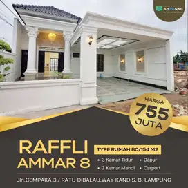 RAFFLI AMMAR 8 CEMPAKA 3   Rumah Mewah di Way Kandis