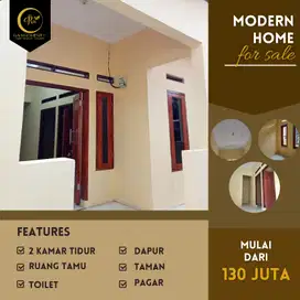 Rumah siap huni 2 kamar mulai dari 130 jutaan dilokasi strategis