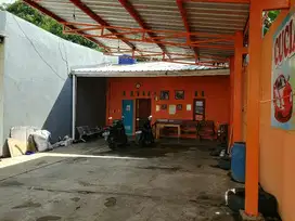 Bangunan usaha steam motor dan mobil di burangkeng setu kab bekasi
