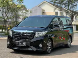 Termurah Alphard G atpm 2015 hitam