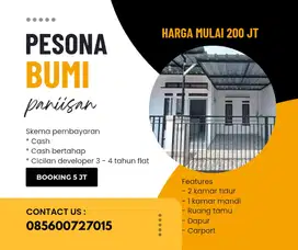 Rumah indent dan ready bisa cicilan developer