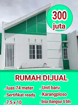 RUMAH 300 JUTA KARANGPLOSO
