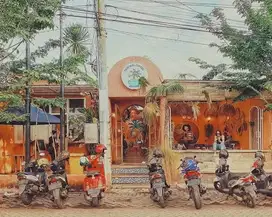 Tempat Cafe siap bisnis di keputih, sukolilo, bisa untuk kost