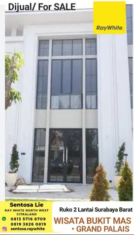Ruko Wisata Bukit Mas 2 Grand Palais dkt Citraland, Royal Residen, PTC