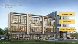 DiJual Ruko Lokasi Di Central BSD City Harga Under 3M