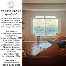 Jual Murah, PACIFIC PLACE 35M, Negotiable Until Deals Done,Only MAY