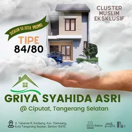 Rumah Siap Huni di Ciputat,Dekat Kampus UIN,Bisa KPR Tanpa BI Checking