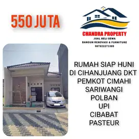 RUMAH SIAP HUNI DI CIHANJUANG DKT PASTEUR CIBABAT CIMAHI