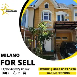 Dijual Rumah Siap Huni Cluster Milano Gading Serpong Siap AJB