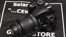 DSLR Nikon D3300 + 18-55mm VR