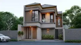 Rumah Modern Cantik 2 Lantai Lokasi Startegis Di Sukoharjo Kota (AT)