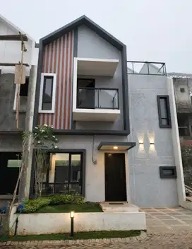 VILLA BATU MEWAH + ROOFTOP DAN KOLAM RENANG