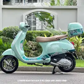 Piaggio Vespa Lx Iget Batik Series 150 Th 2023 WARNA HIJAU LIKE NEW