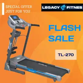 Tradmill elektrik electric TL-270 alat kebugaran KJK-589