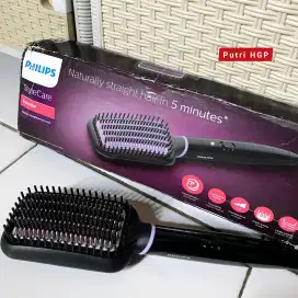Catokan Sisir Philips Heated Straightening BHH880/00