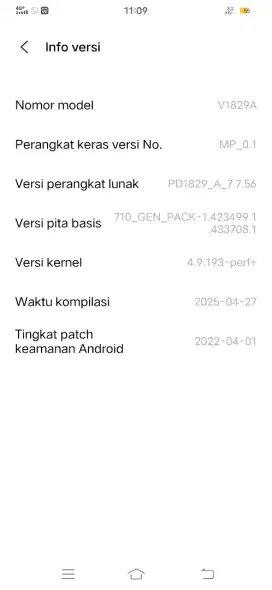 jual handphone Vivo x27 Ram 8/256