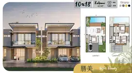 RUMAH DIJUAL PIK 2 CLUSTER OKINAWA UKURAN 10X18 2 LANTAI BISA CICILAN