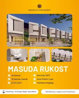 Jual Kost Exclusive Masuda Dekat IPB Investasi Cuan 2025