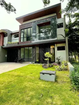 Rumah Raya Grand Eastwood new home,binus front back garden