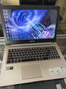 Laptop gaming ASUS VIVOBOOK PRO SLIM core i7 GEN 7 ram 16gb dual VGA