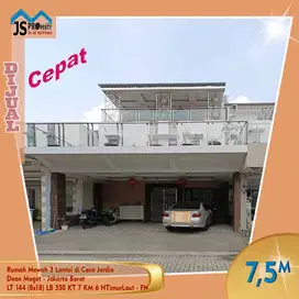DIJUAL Rumah Mewah 3 Lantai di Casa Jardin Daan Mogot Jakarta Barat-FN