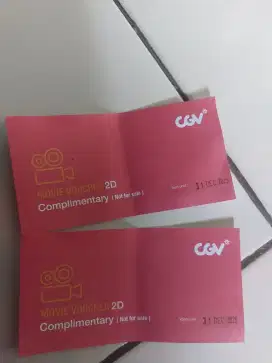 Tiket bundle CGV 2 Pcs