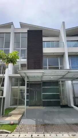 Rumah Golf Island PIK cluster MOZART 8x25 3lantai GOLF view MURAH