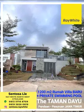 Rumah Villa The Taman Dayu Sagamore New PRIVATE Pool Luas 15 K.Tidur