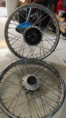Velg jari jari R17 F1zr,jupiter,vega,dll Tromol kecil