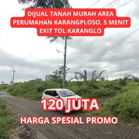 TANAH AREA KARANGPLOSO MALANG