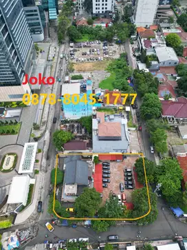 Tanah Premium Jl. Sungai Gerong, Dukuh Atas-Sudirman, Jakarta Pusat