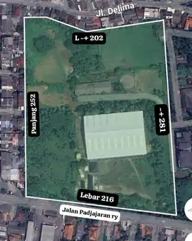 Di Jual Tanah di jln Padjadjaran  Pamulang Tangerang Selatan