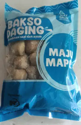 Bakso Daging Sapi Istimewa Maju Mapan Biru 500 Gram