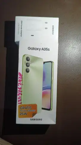 Samsung Galaxy A05s Smartphone [6/128GB]Travel Adaptor 25w Light Green