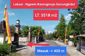 Jual Tanah Murah Strategis di Ngawis Karangmojo Gunungkidul
