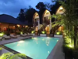 Dijual 12bed etnic resort batubolong Canggu Kuta Utara Badung Bali