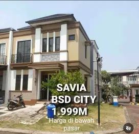 Rumah Hoek 1.999 M SAVIA BSD CITY