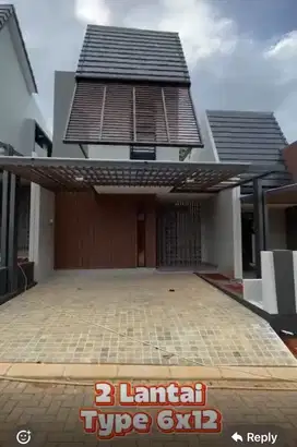 Rumah brand new “ Mahoni “, Cendana Residence , Ciater Serpong