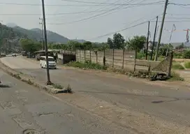 tanah 2600 meter di jalan lintas dekat pelabuhan panjang