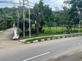 Tanah pinggir jalan bypass sentral Kuta Mandalika