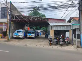 di jual tanah pinggir jalan strategis deket ke LRT  HARJAMUKTI