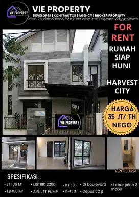 DISEWAKAN MURAH RUMAH SIAP HUNI DI CILEUNGSI BOGOR