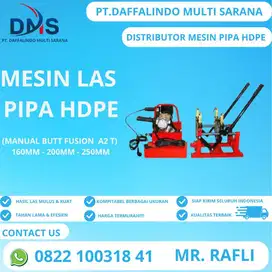 Alat Sambung Pipa Hdpe Murah SHD 200mm Butt Fusion Welding Machine