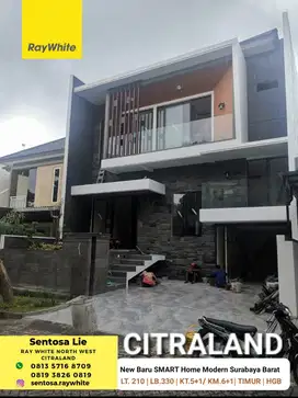 Rumah Woodland Citraland Surabaya Barat NEW Baru SMART Home Minimalis
