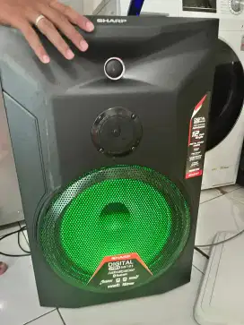 Dijual Sharp Speaker Bluetooth 12 inch