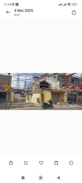 Jual rumah+ Lahan kosong