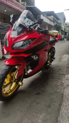 NINJA 250 WARNA MERAH TAHUN 2013 2 CILINDER