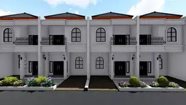 Rumah 2 lantai konsep balcony  dekat Stasiun pondok rajeg cilodong